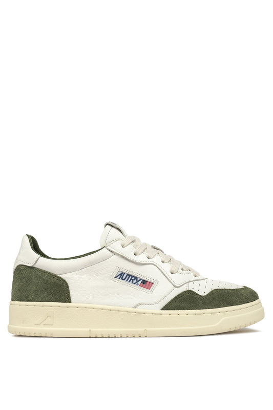 Autry Sneakers Medalist 01 Low Goat Suede Military GS40