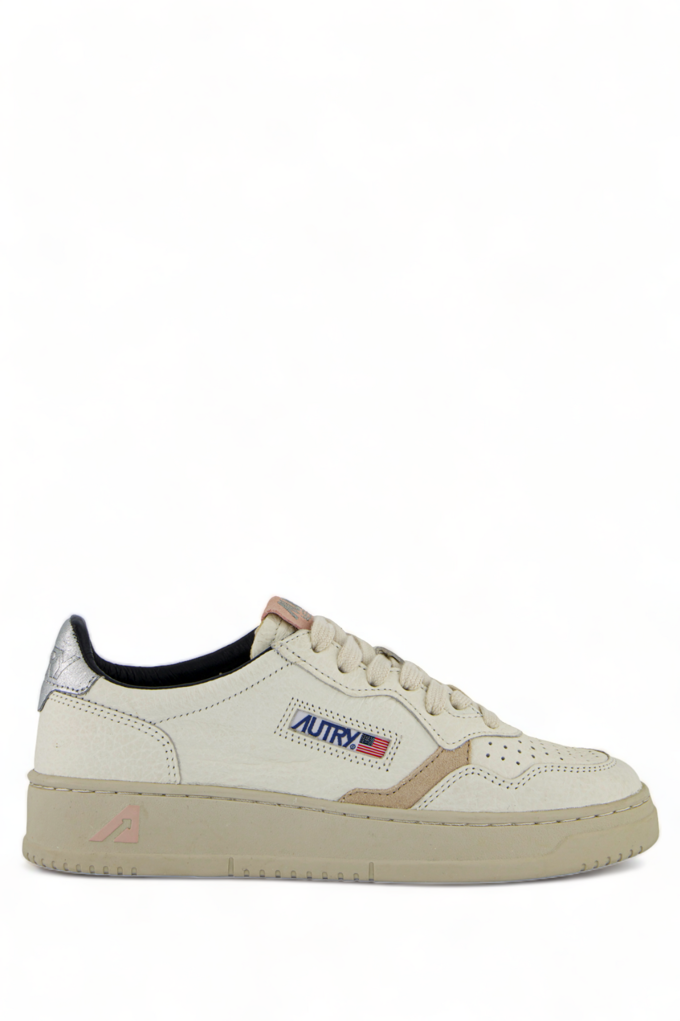 Autry Sneakers Medalist 01 Low Leather White LE18