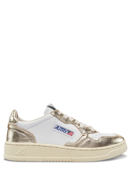 Autry Sneakers Medalist 01 Low Leather Platinum WB16