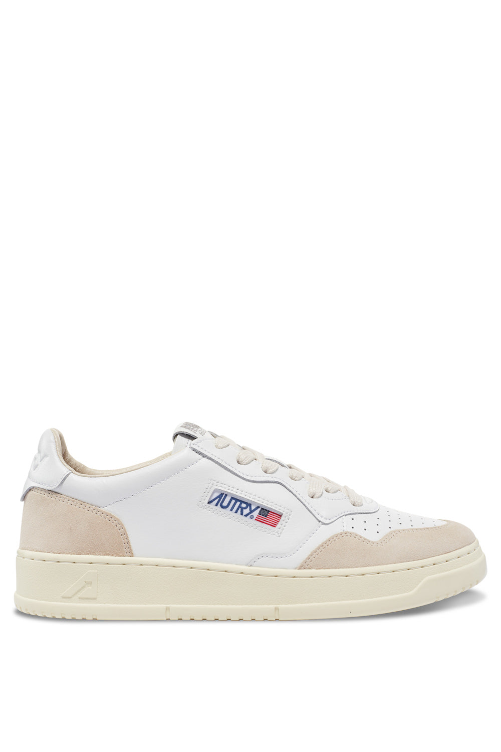 Autry Sneakers Medalist 01 Low Suede White LS33