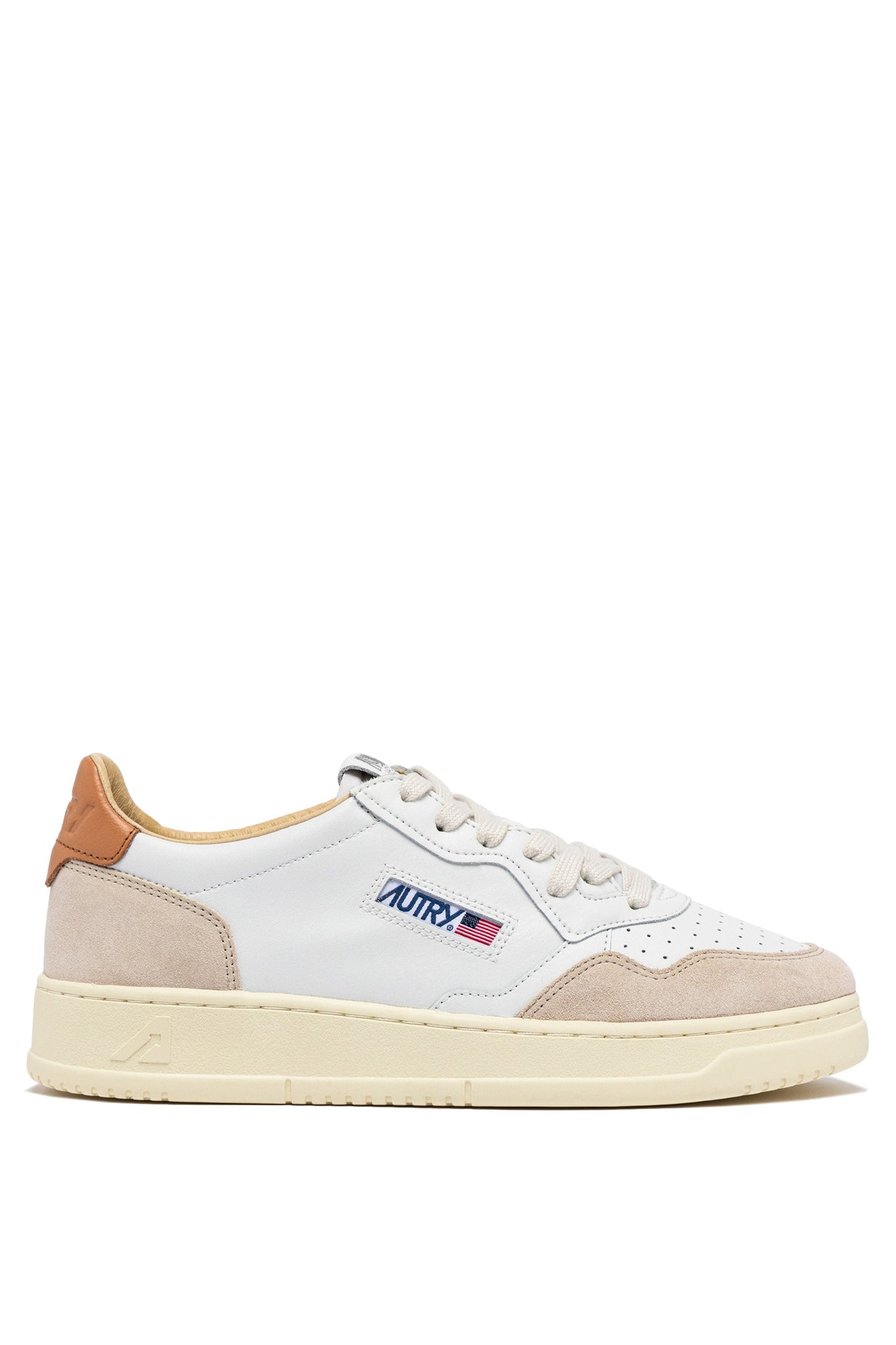 Autry Sneakers Medalist 01 Low Leather Suede Storm LS76