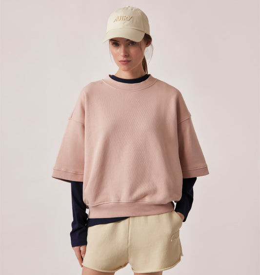 AUTRY Sweatshirt Femme en Jersey Powder