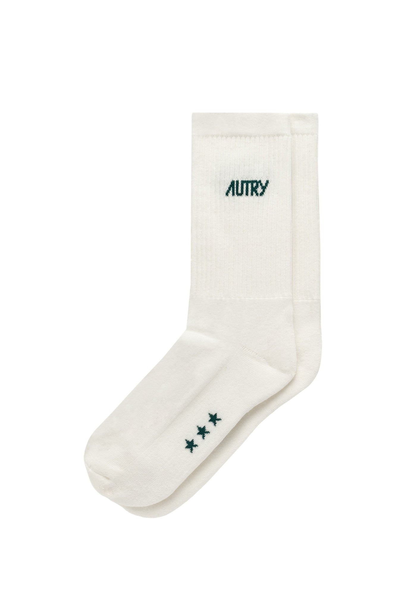 AUTRY Chaussettes Logo Unisex Green